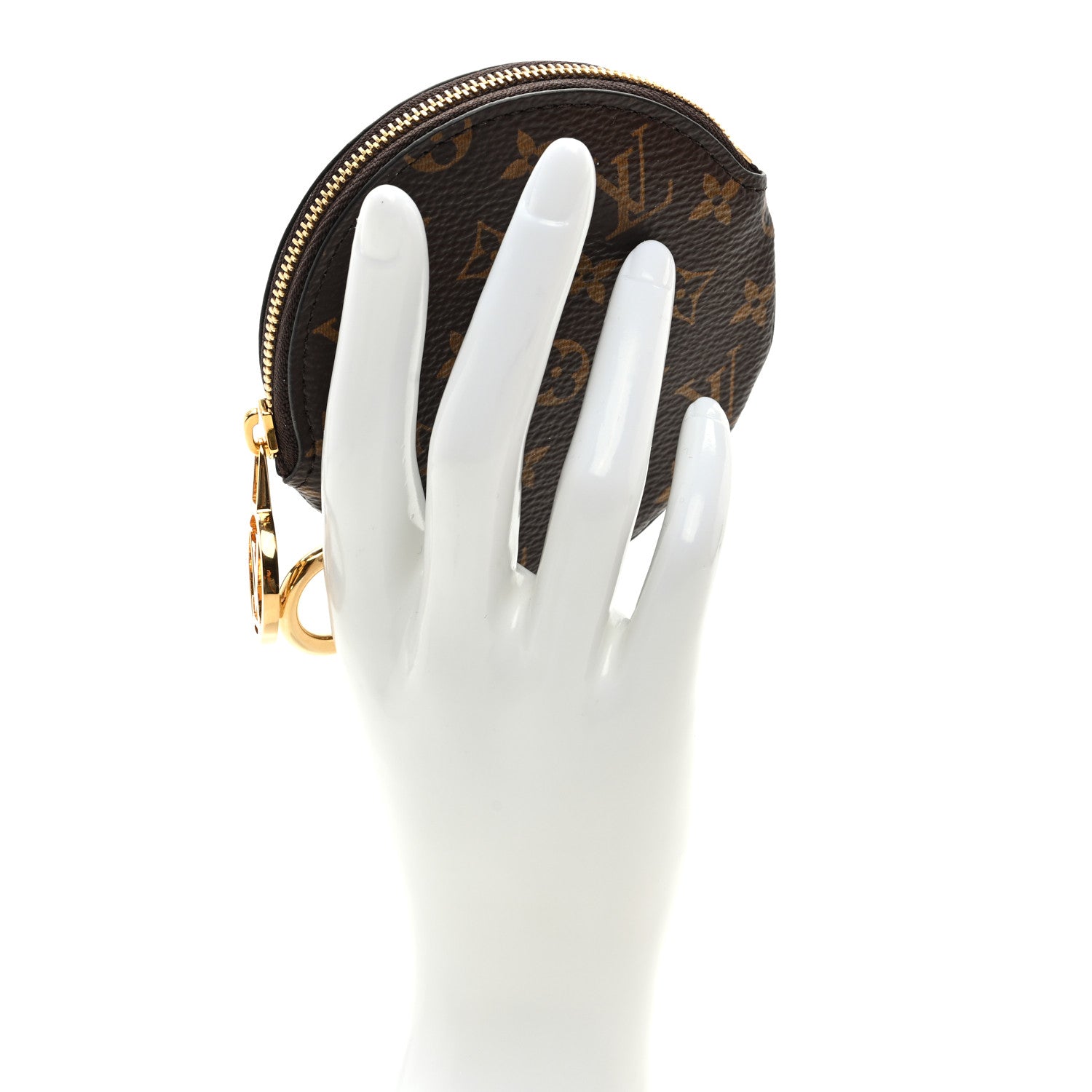 Louis Vuitton Mini Monogram Trio Pouch Round Coin Purse 2 of 6