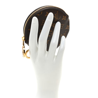 Louis Vuitton Mini Monogram Trio Pouch Round Coin Purse 2 of 6