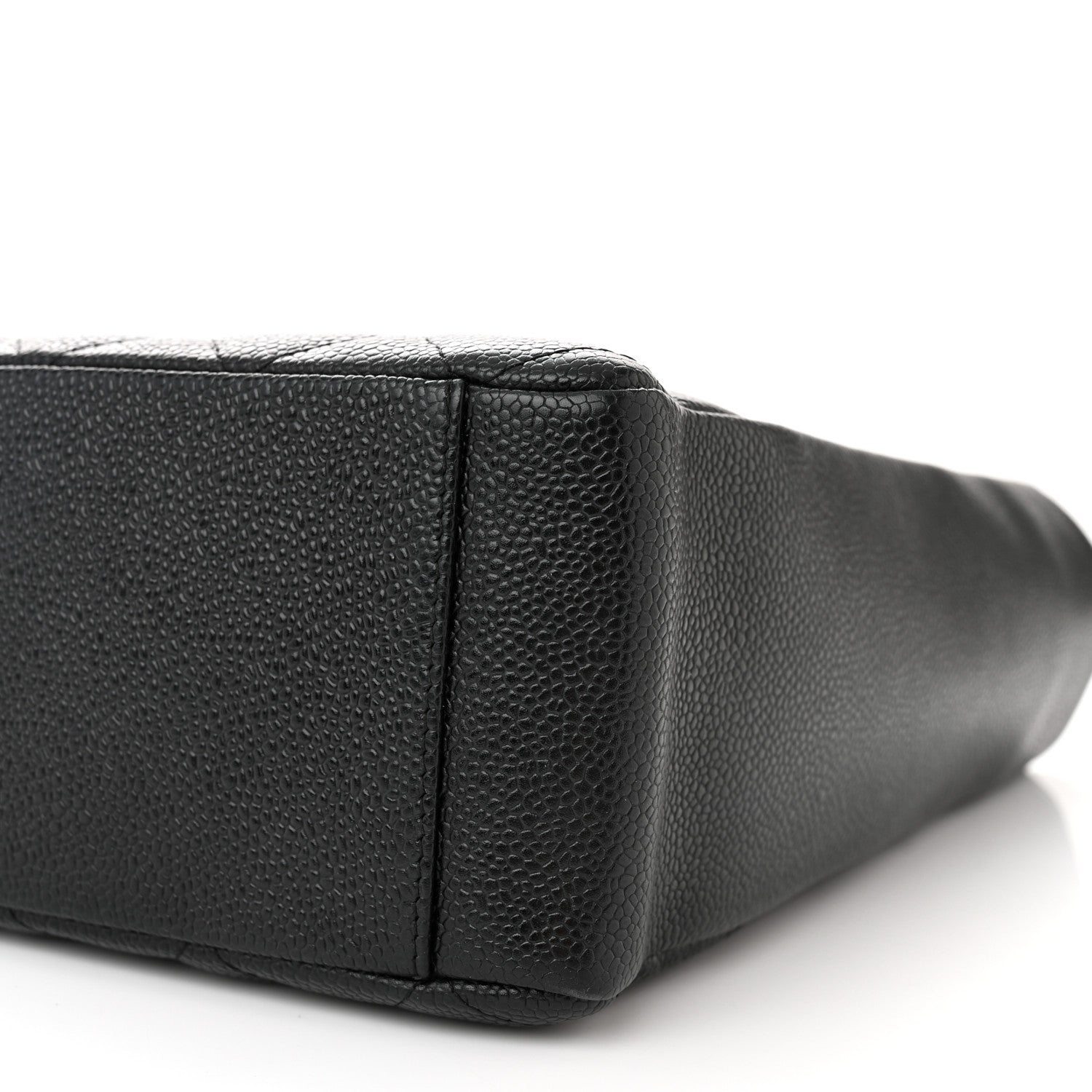 Chanel Caviar Quilted Petit Shopping Tote PST Black 9 of 11