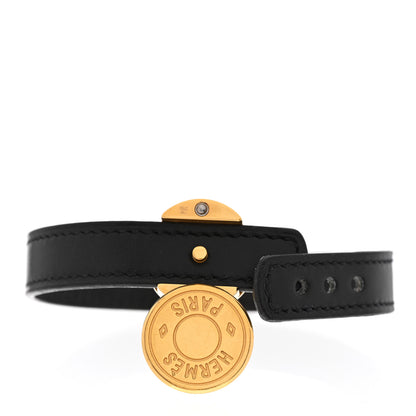 Hermes Chamonix Looping Interchangeable Bracelet Orange Black 5 of 10