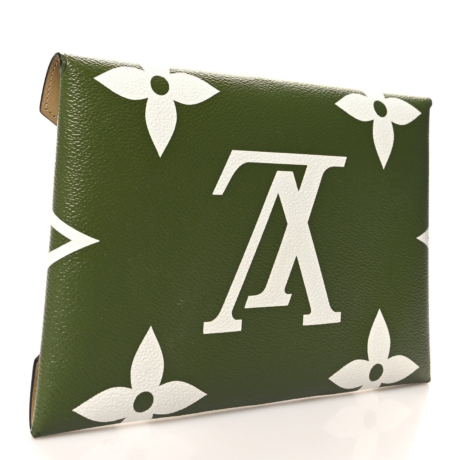 Louis Vuitton Monogram Giant Large Kirigami Pochette Kaki 3 of 8