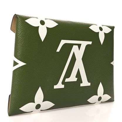 Louis Vuitton Monogram Giant Large Kirigami Pochette Kaki 3 of 8
