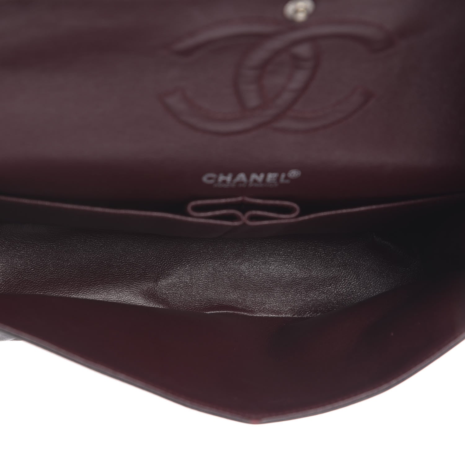 Chanel Lambskin Quilted Medium Double Flap Black 5 of 10