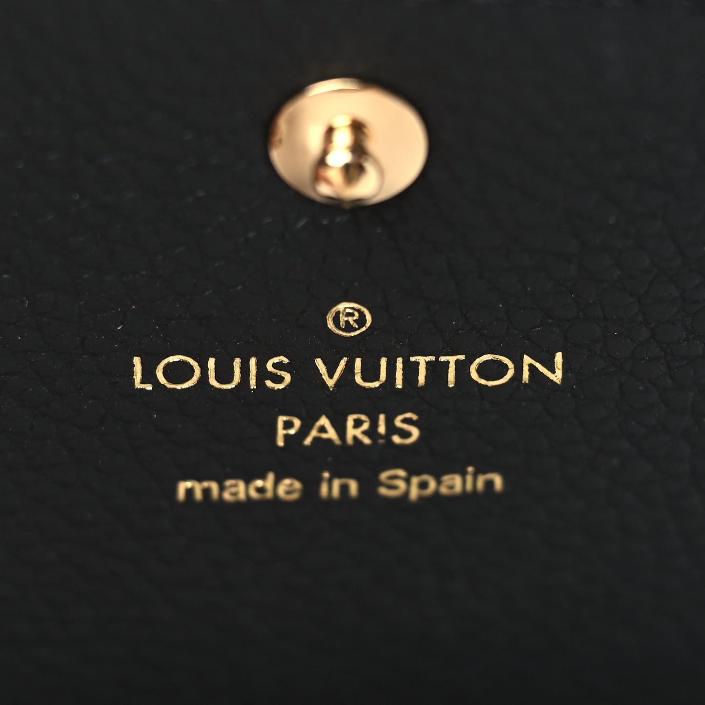 Empreinte Business Card Holder Black