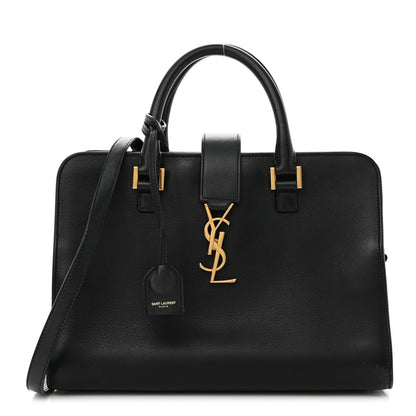 Saint Laurent Calfskin Monogram Baby Cabas Black 1 of 20