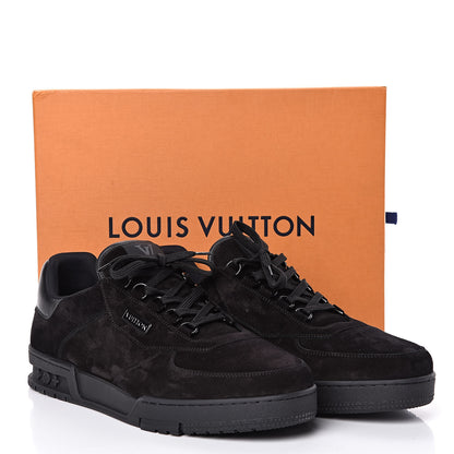 Louis Vuitton Suede Uniform Sneakers 10.5 Black 7 of 7