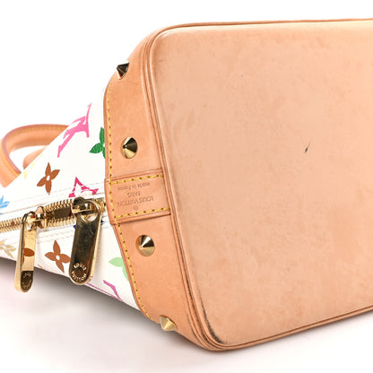 Louis Vuitton Monogram Multicolor Alma White 10 of 13