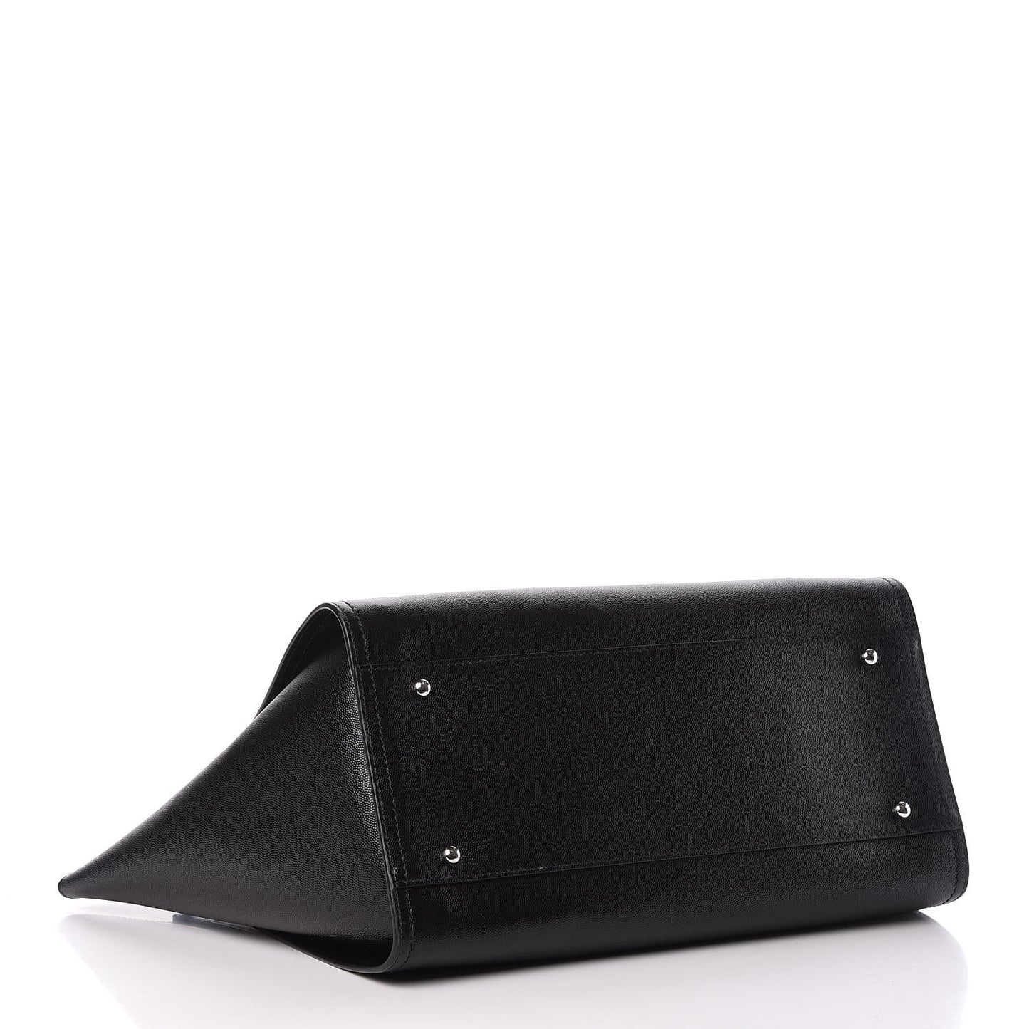 Caviar Large Studded Deauville Tote Black
