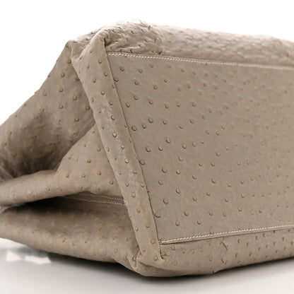 Bottega Veneta Ostrich Medium Roma Tote 9 of 11