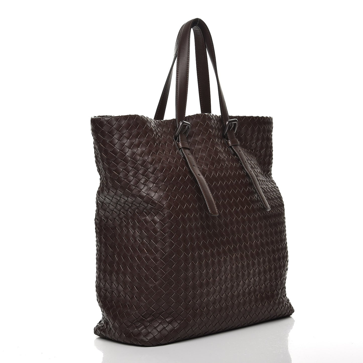 Nappa Intrecciato Large Tote Ebene