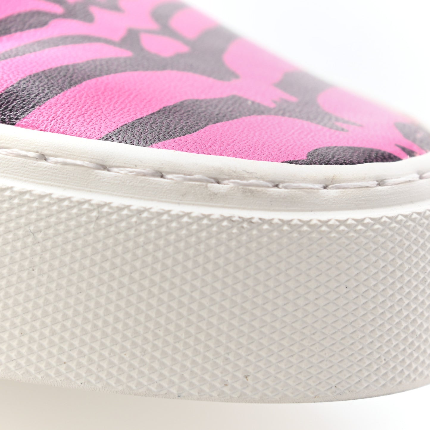 Nappa Zebra Venice Sneakers 40 Fuchsia Black