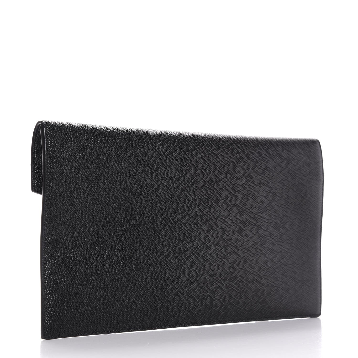 Saint Laurent Grain De Poudre Uptown Pouch Black 3 of 9