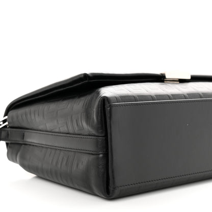 Givenchy Soft Calfskin 4G Embossed Medium Shoulder Bag Black 8 of 9