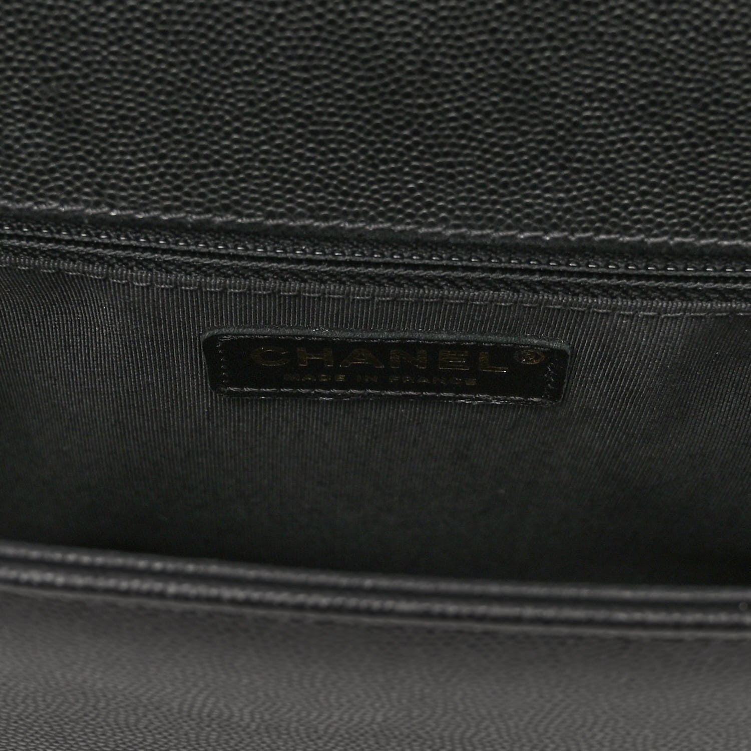 Chanel Caviar Quilted Large Boy Flap Black 6 of 9