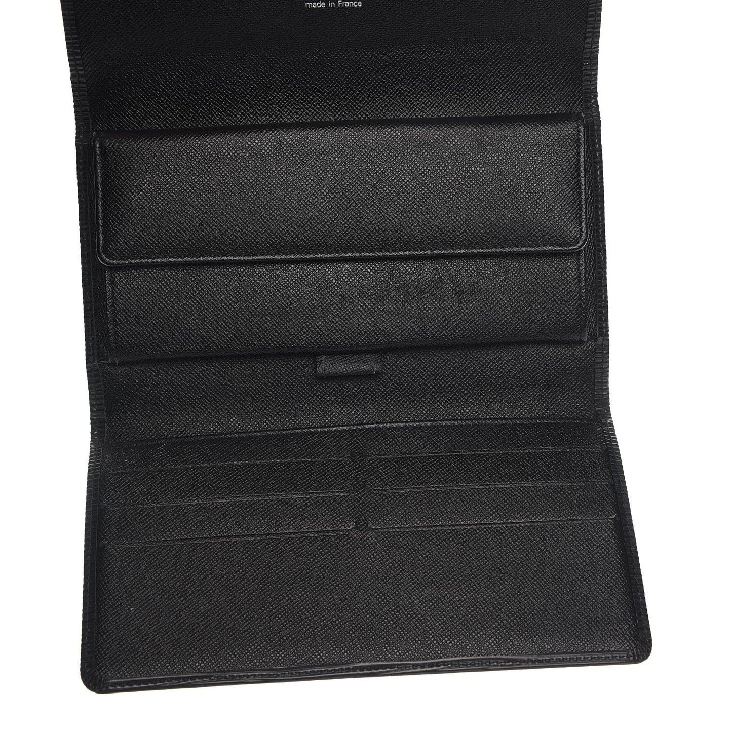 Epi Porte Tresor International Wallet Black
