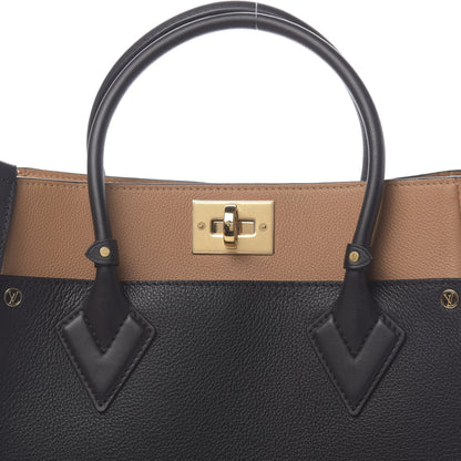 Louis Vuitton Calfskin Monogram On My Side Black 7 of 10