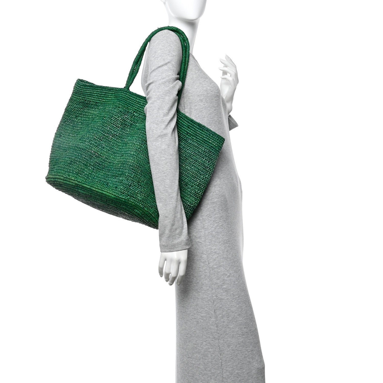The Row Raffia Oregon Bag Jelly 2 of 14