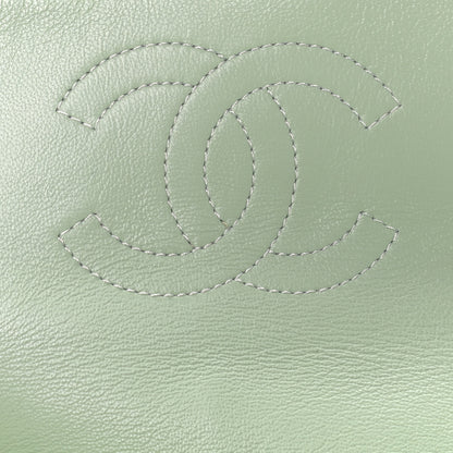 Chanel Sequin Mini Waterfall Flap Green Light Green Yellow 16 of 18