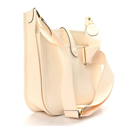Hermes Taurillon Clemence Evelyne III PM Nata 3 of 10