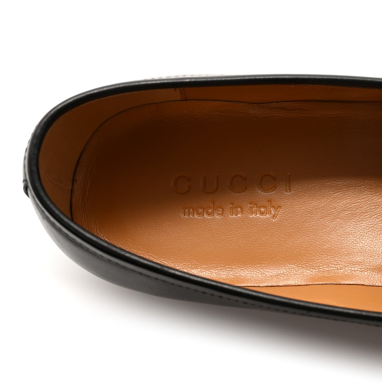 Calfskin Horsebit Mens Jordaan Loafers 7 Black