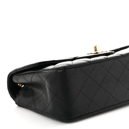 Chanel Caviar Quilted Mini Rectangular Flap Black 9 of 10