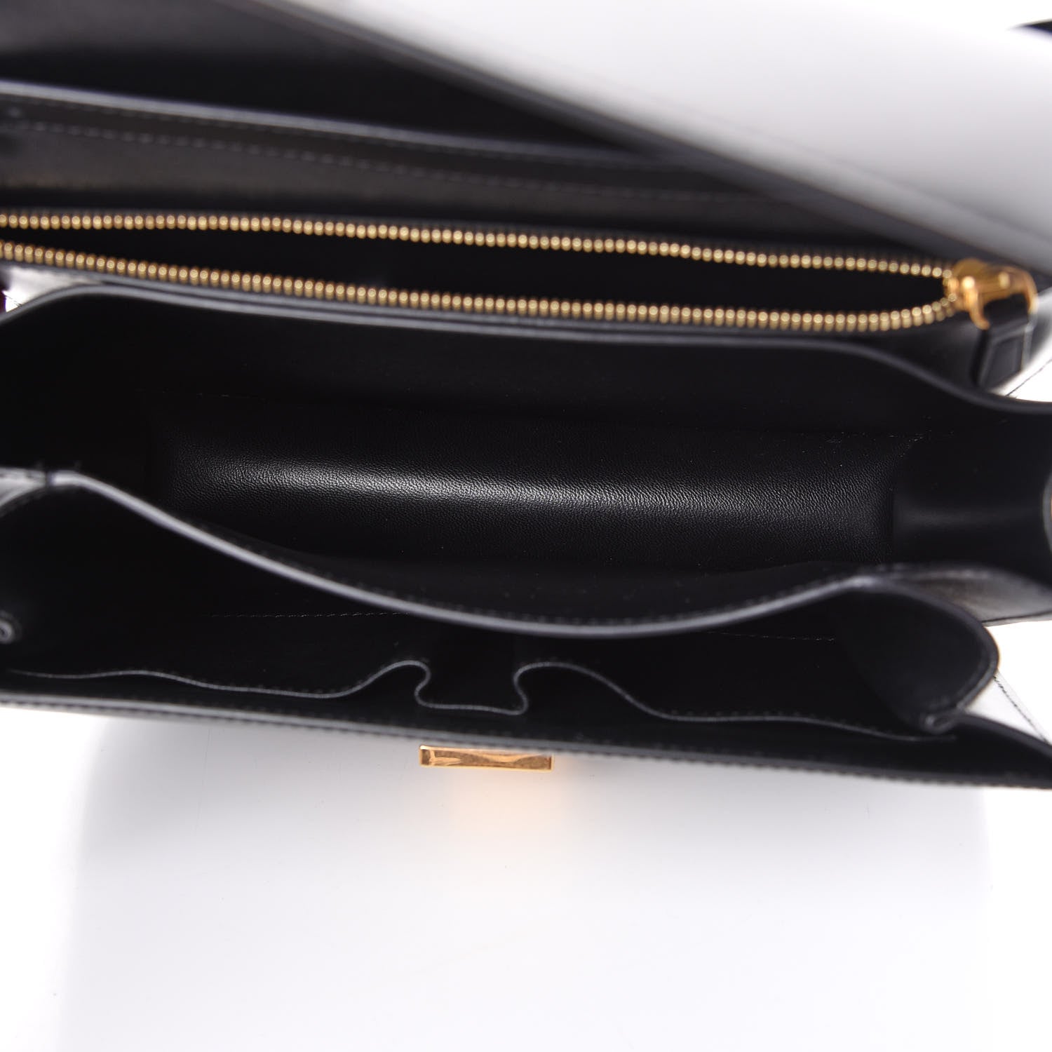 Celine Box Calfskin Medium Classic Box Flap Bag Black 4 of 14