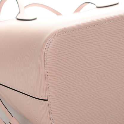 Louis Vuitton Epi Neverfull MM Rose Ballerine 8 of 9