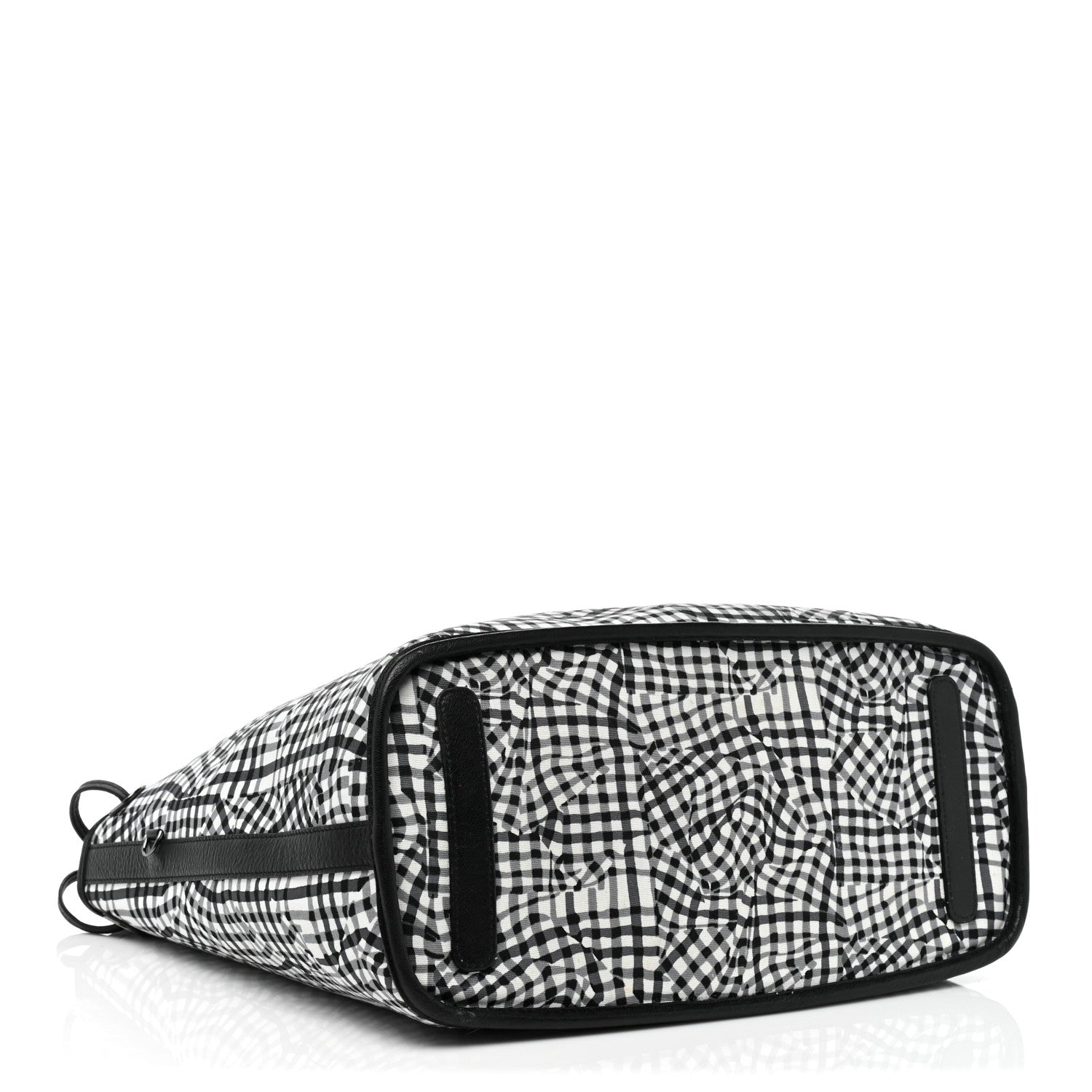MCM Visetos Medium Liz Reversible Shopper Tote Black 6 of 15