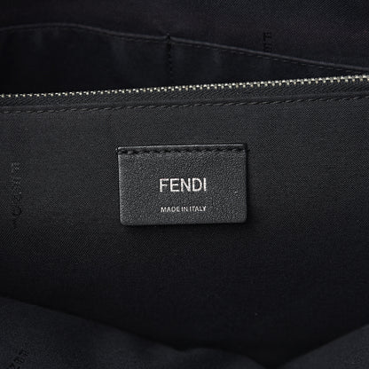 Fendi Vitello Dolce Large By The Way Boston Bag Black 5 of 12