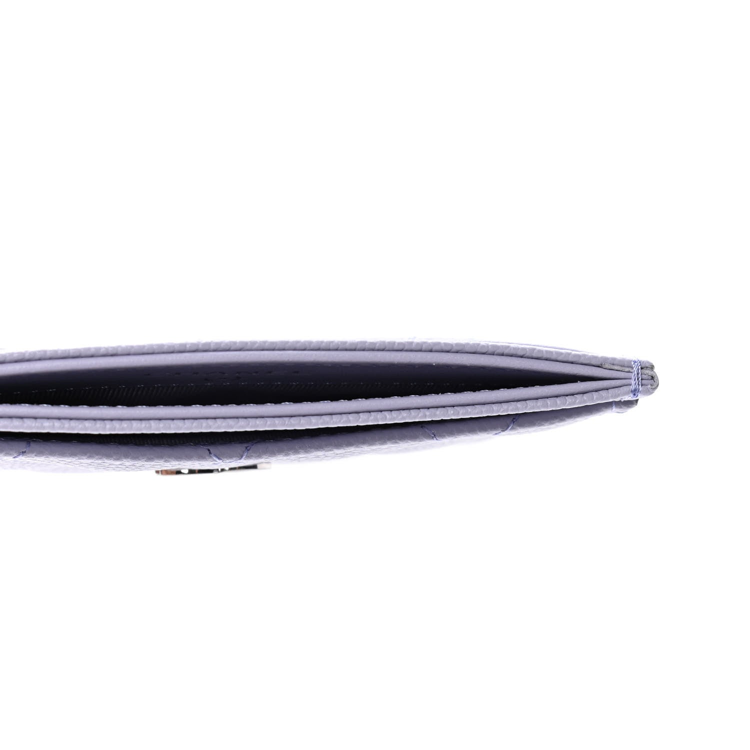 Chanel Caviar Quilted Card Holder Light Purple 5 of 5