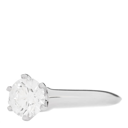 Tiffany Platinum Diamond .97ct Solitaire Engagement Ring 47 4 3 of 6
