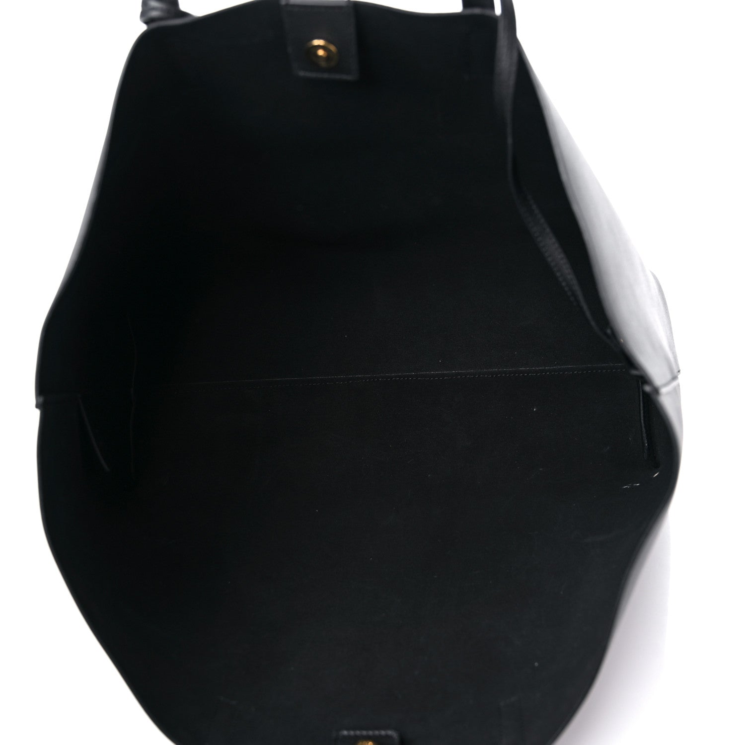 Saint Laurent Calfskin Large Shopping Tote Black 6 of 14