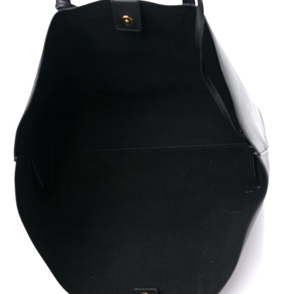 Saint Laurent Calfskin Large Shopping Tote Black 6 of 14