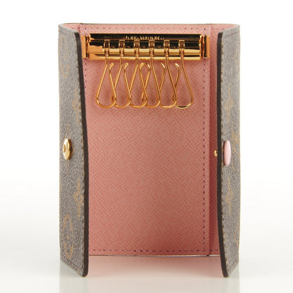 Louis Vuitton Monogram Multicles 6 Key Holder Rose Ballerine 5 of 7