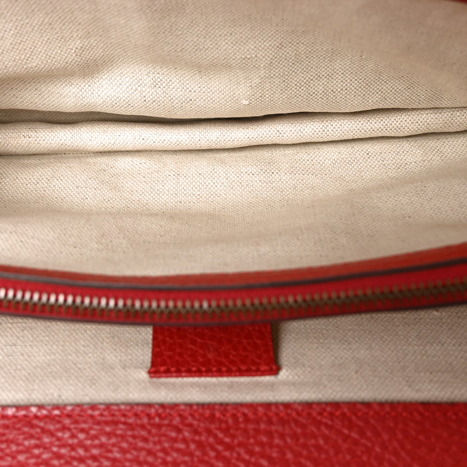 Gucci Dollar Calfskin Swarovski Crystal Small Dionysus Shoulder Bag Hibiscus Red 5 of 10