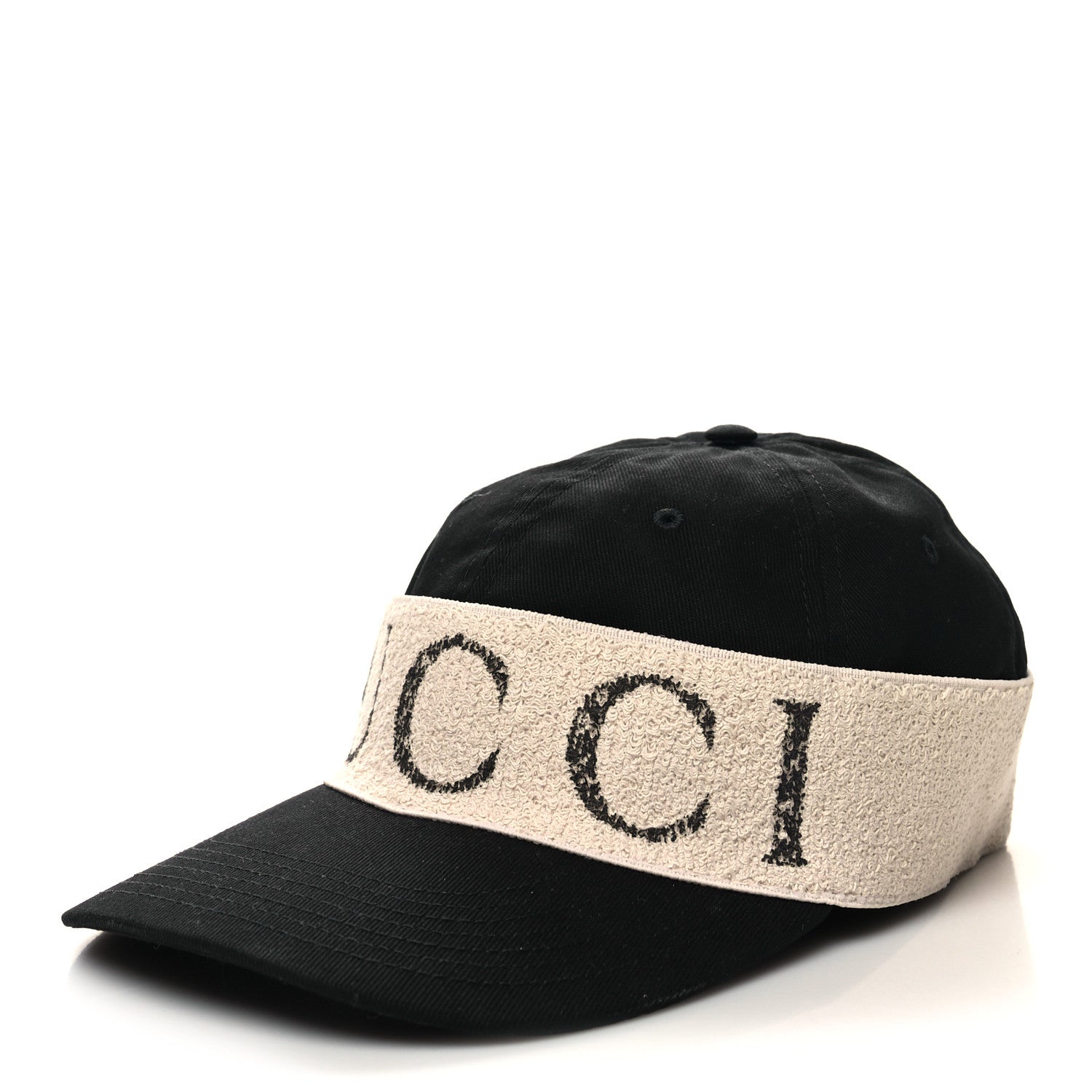Gucci Gabardine Gucci Headband Baseball Hat M Black 1 of 8