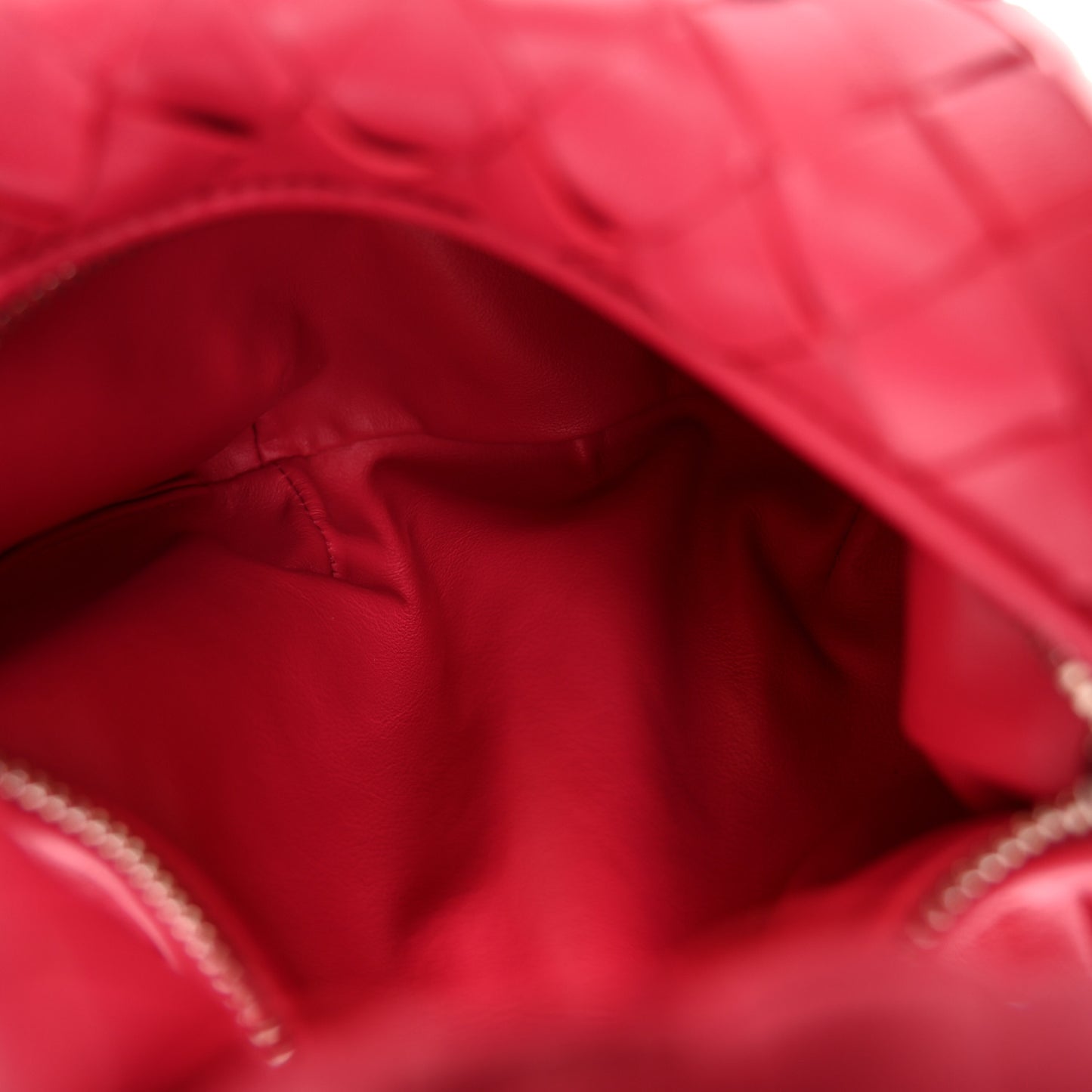 Nappa Intrecciato Mini Jodie Cranberry