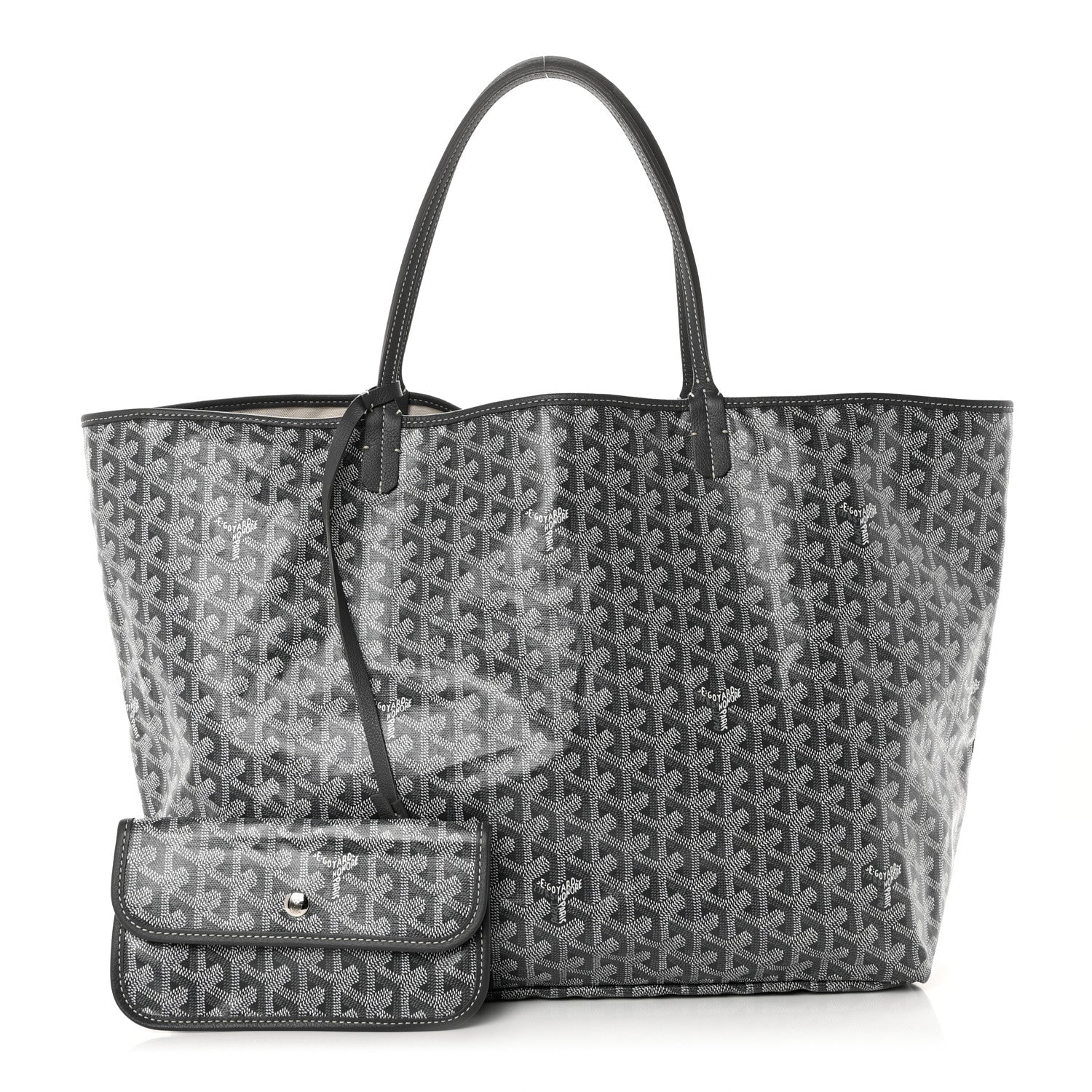 Goyard Goyardine Saint Louis GM Grey 1 of 9