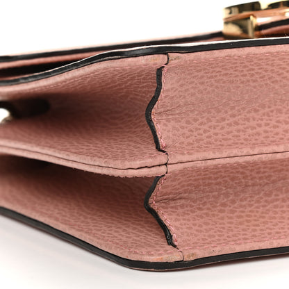 Gucci Dollar Calfskin Small Interlocking G Shoulder Bag Soft Pink 10 of 12