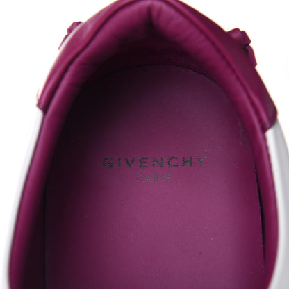 Givenchy Calfskin Band Logo Womens Urban Street Sneakers 39 Orchid Purple 9 of 11