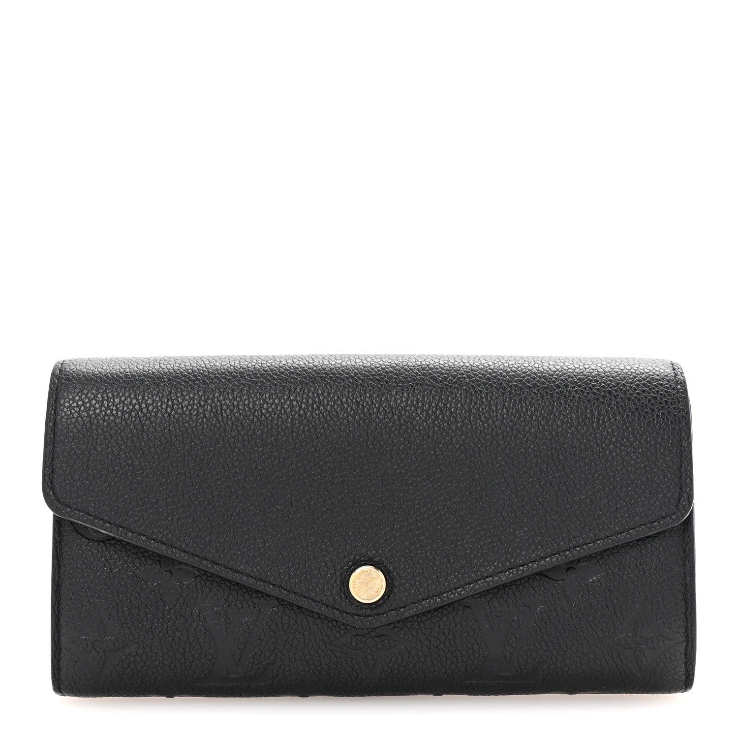 Louis Vuitton Empreinte Sarah Wallet NM Black 1 of 7