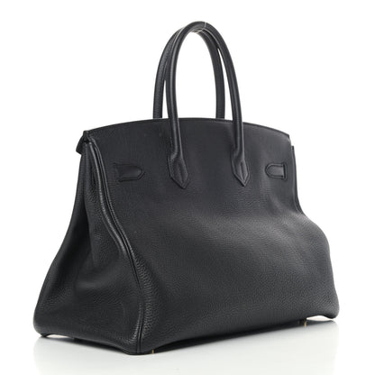 Hermes Togo Birkin 35 Black 2 of 11