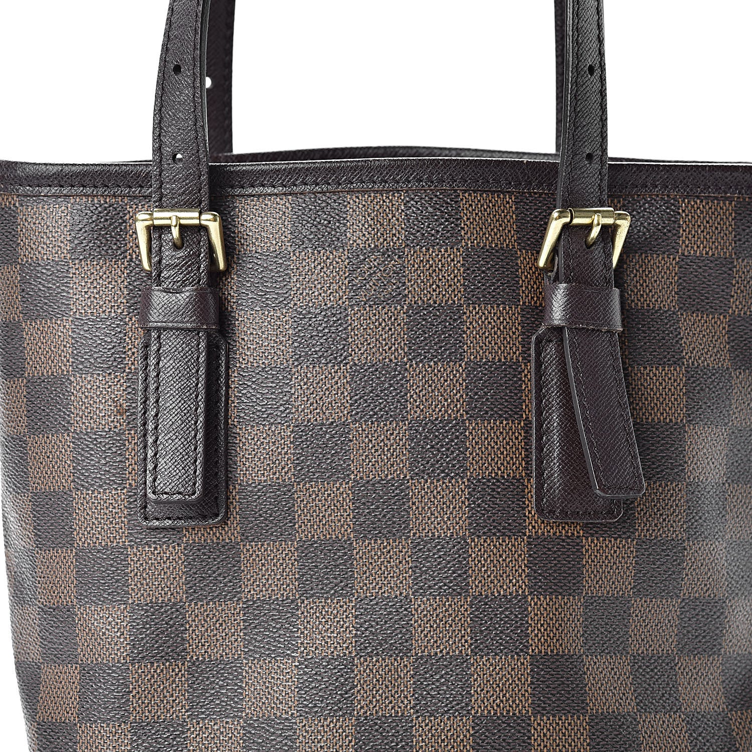 Louis Vuitton Damier Ebene Marais Bucket 23 8 of 14
