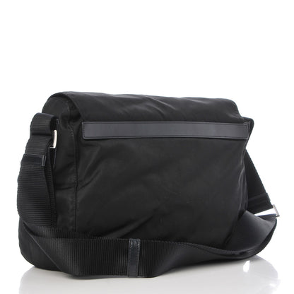 Prada Nylon Vela Messenger Bag Black 3 of 7