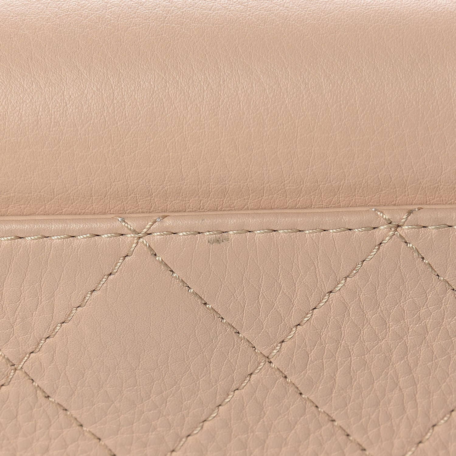 Chanel Grained Calfskin Archi Chic Flap Beige 15 of 17