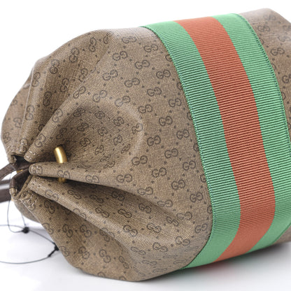 Gucci Mini Vintage GG Supreme Monogram Web Butterfly New Candy Crossbody Beige New Acero 8 of 9