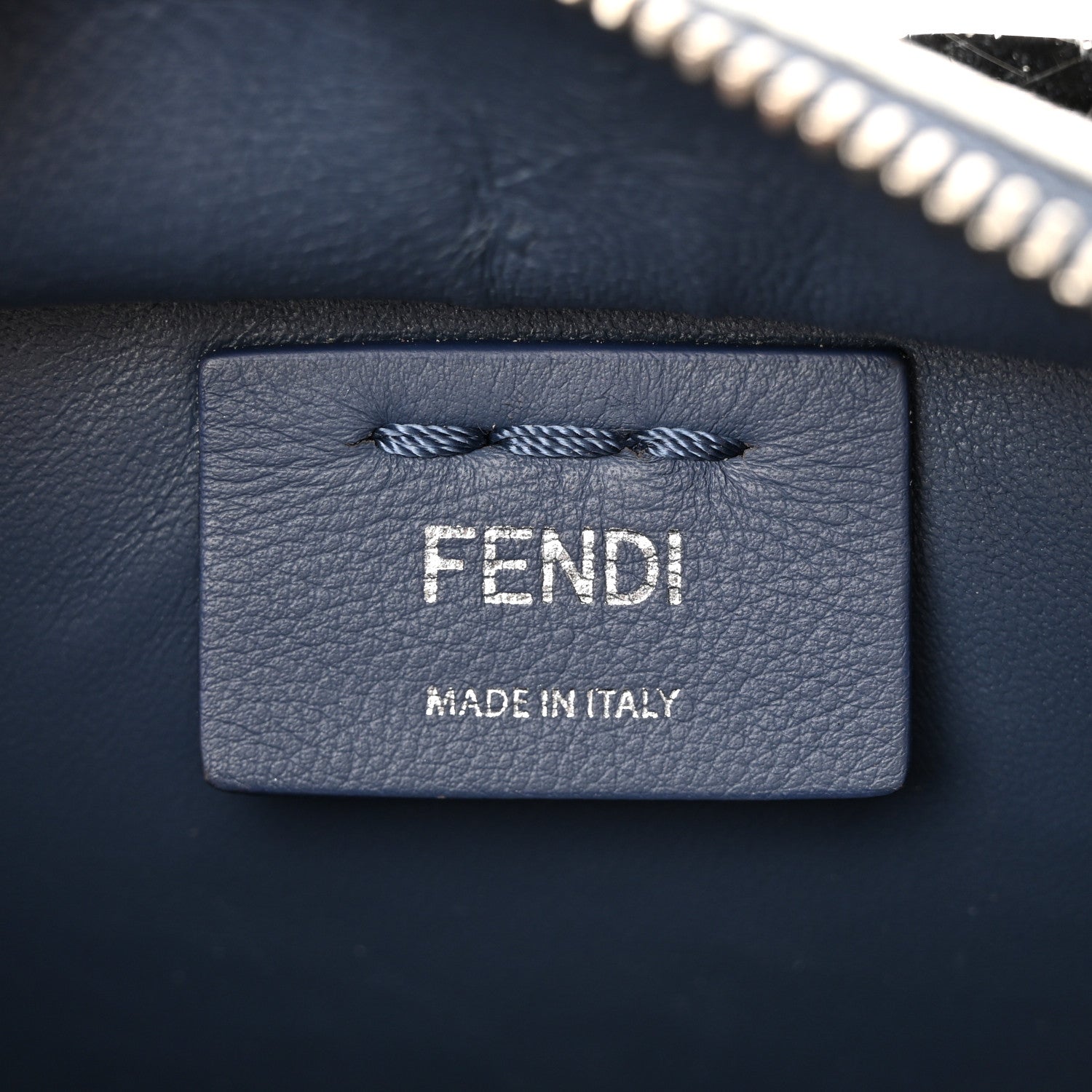Fendi Vitello Dolce Mini 3jours Tote Mirto 6 of 14