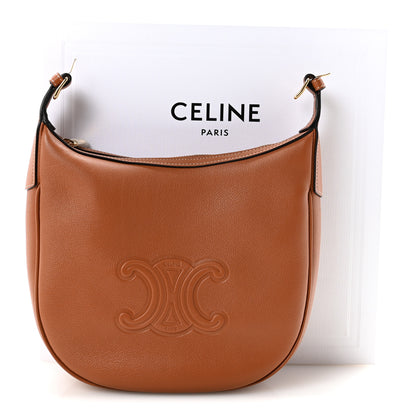 Celine Supple Calfskin Small Triomphe Heloise Shoulder Bag Tan 11 of 11
