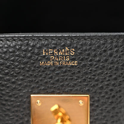 Hermes Togo Birkin 30 Black 6 of 13