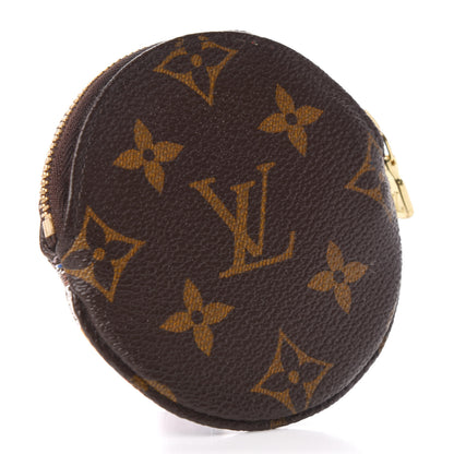 Louis Vuitton Monogram 2016 Christmas Animation Round Coin Purse Rouge 3 of 7
